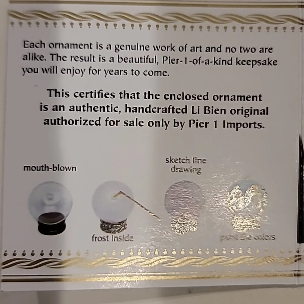 Pier One Collectable Li Bien Nutcraker Christmas Ornament 2015 In Box - Picture 9 of 10